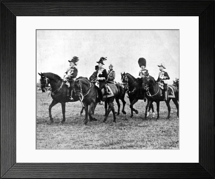 Framed Print : Royal Review at Aldershot Framed Print : Royal Review at Aldershot