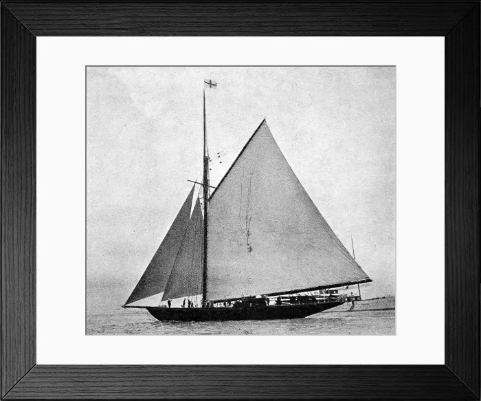 Framed Print : Edward VII's yacht, Britannia Framed Print : Edward VII's yacht, Britannia