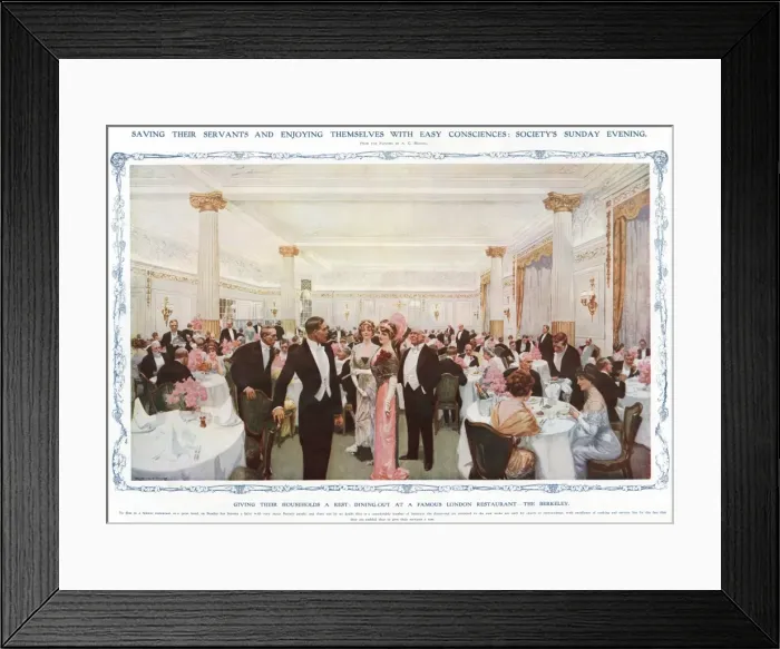 Framed Print : Saving their servants and enjoying themselves with easy cons Framed Print : Saving their servants and enjoying themselves with easy cons
