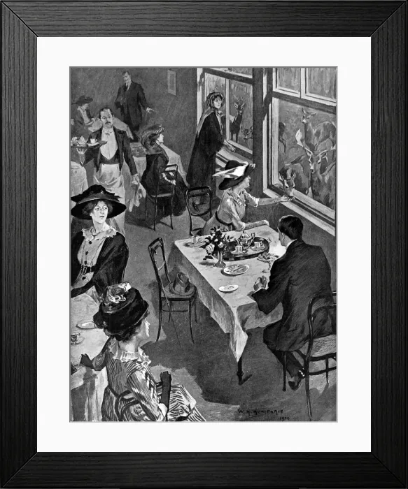 Framed Print : Chestnut Sunday at Bushey Park
