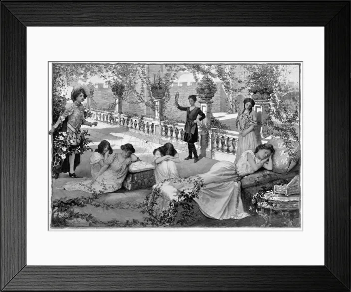 Framed Print : Fairy stories by photography, Grimm stories illustrated Framed Print : Fairy stories by photography, Grimm stories illustrated