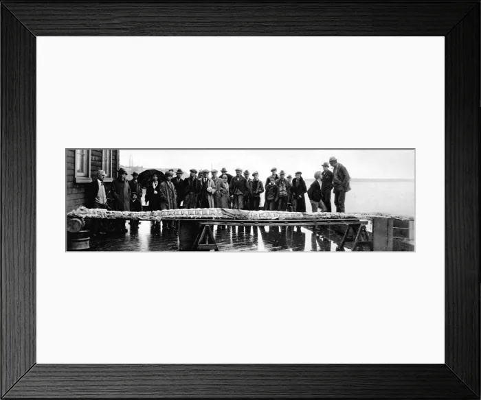 Framed Print : Sea monster discovered in British Columbia Framed Print : Sea monster discovered in British Columbia