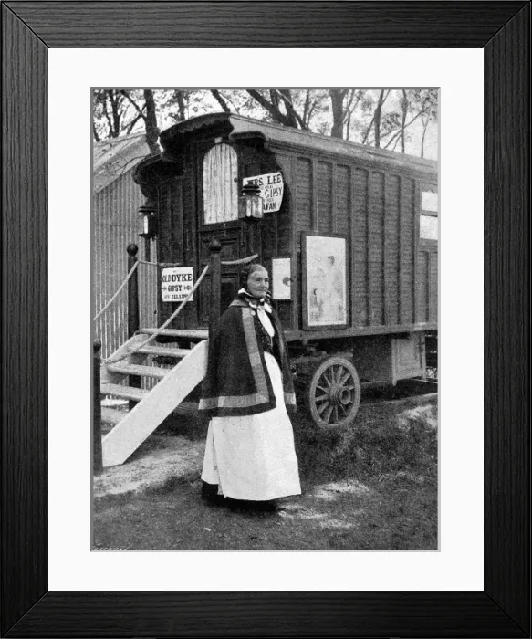 Framed Print : Gypsy Lee, the fortune teller Framed Print : Gypsy Lee, the fortune teller