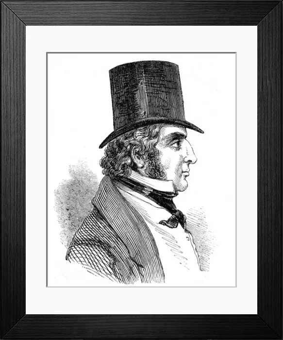 Framed Print : Edward Law, 1st Earl of Ellenborough, 1843 Framed Print : Edward Law, 1st Earl of Ellenborough, 1843
