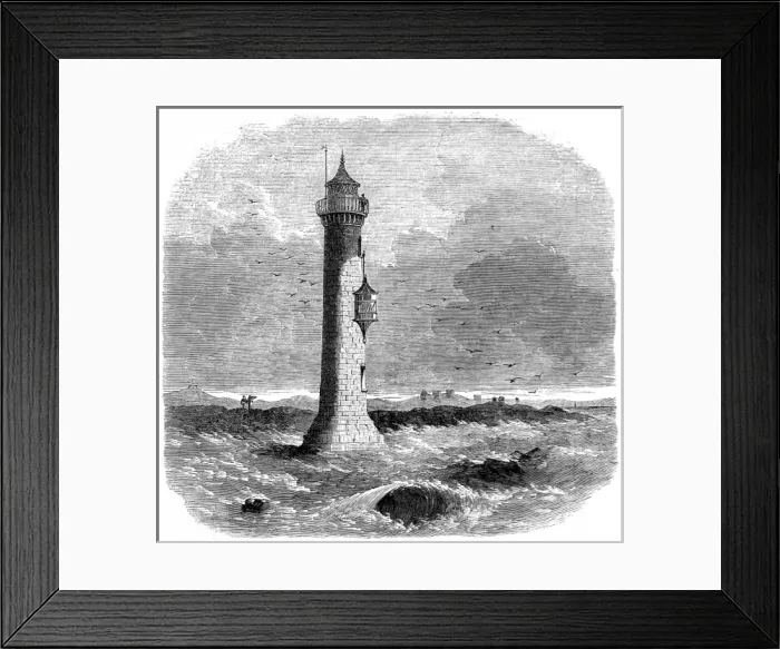 Framed Print : Lytham Lighthouse, Lancashire, 1863 Framed Print : Lytham Lighthouse, Lancashire, 1863