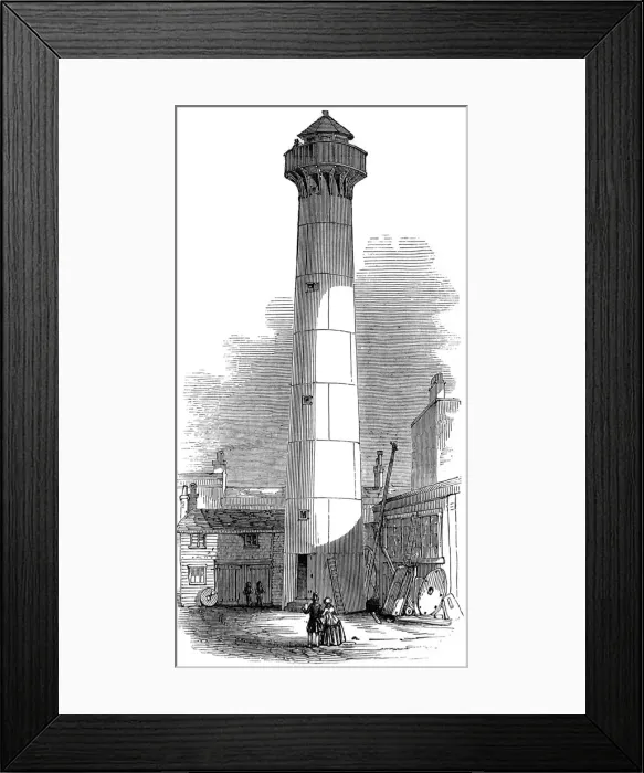 Framed Print : Point de Galle Lighthouse, Ceylon, 1847 Framed Print : Point de Galle Lighthouse, Ceylon, 1847