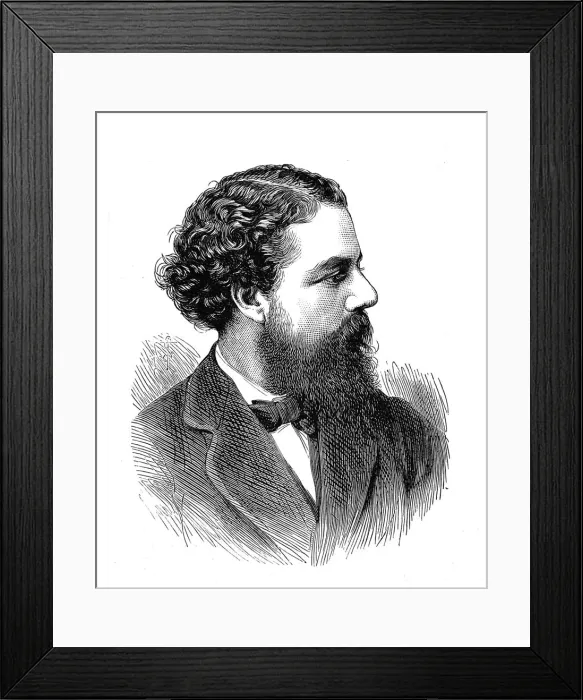 Framed Print : Professor Alfred Henry Garrod, F. R. S. (1846-1879) Framed Print : Professor Alfred Henry Garrod, F. R. S. (1846-1879)