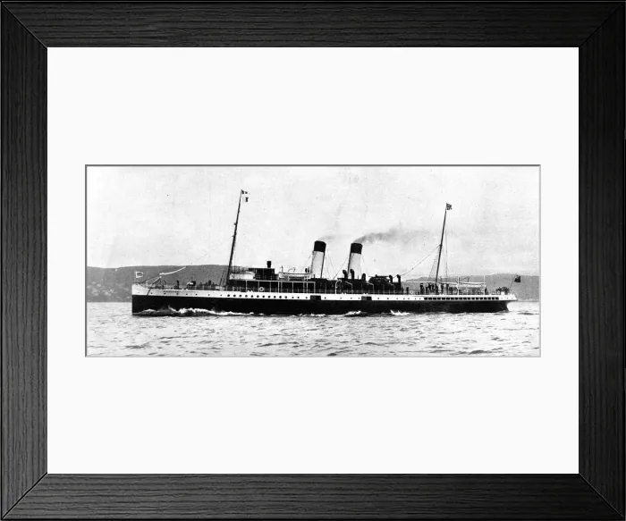 Framed Print : The Turbine Steamer Brighton, 1903 Framed Print : The Turbine Steamer Brighton, 1903