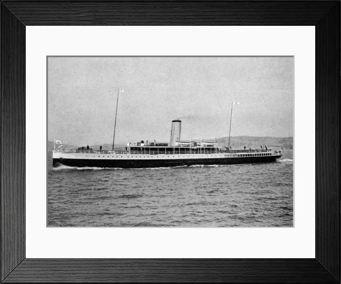 Framed Print : SS Kingfisher, 1906 Framed Print : SS Kingfisher, 1906