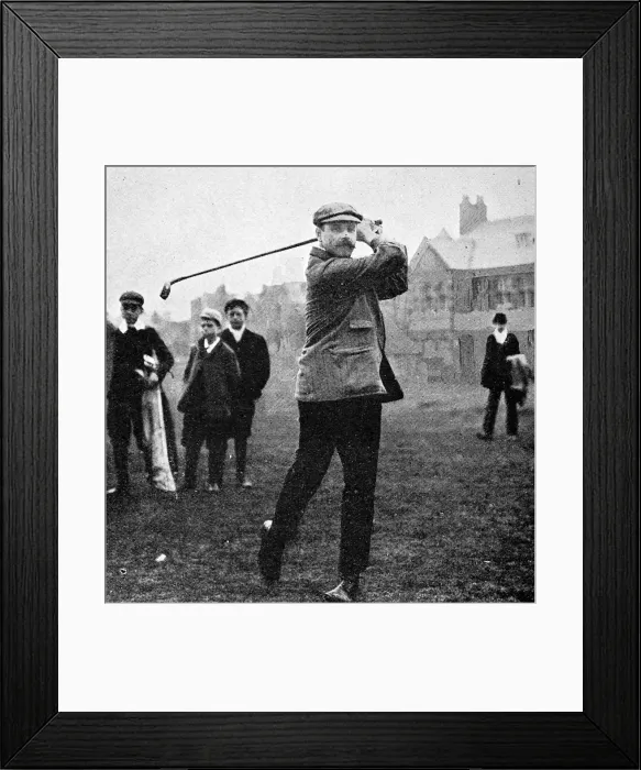Framed Print : James Robb, Winner of the Golf Amateur Championship, 1906