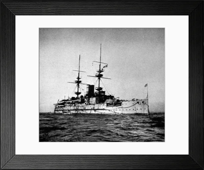 Framed Print : HMS Victorious, 1907 Framed Print : HMS Victorious, 1907