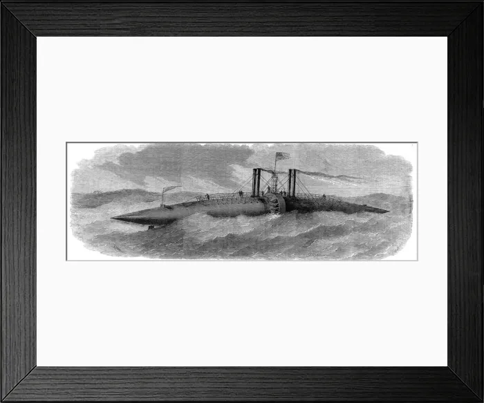 Framed Print : The Winans Ocean Steamer, 1858 Framed Print : The Winans Ocean Steamer, 1858