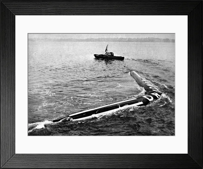 Framed Print : Demonstration of the Dracone, Southampton, 1958 Framed Print : Demonstration of the Dracone, Southampton, 1958