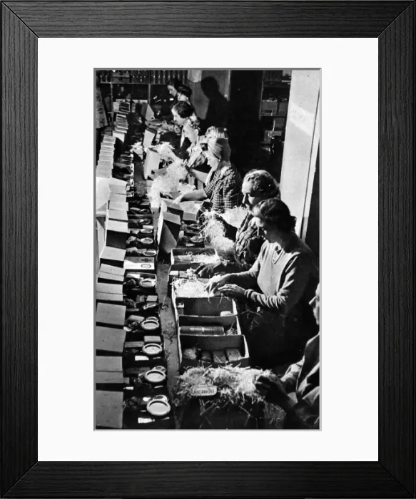 Framed Print : Red Cross food parcels Framed Print : Red Cross food parcels