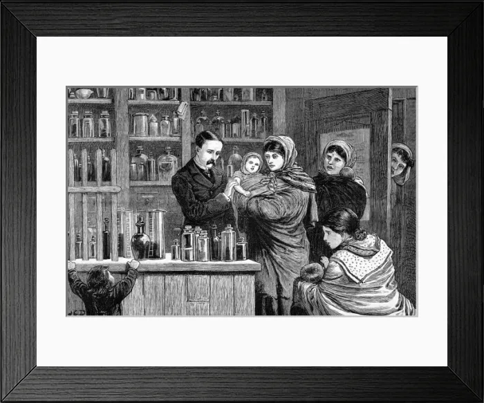 Framed Print : A vaccination station in Connaught, Ireland Framed Print : A vaccination station in Connaught, Ireland
