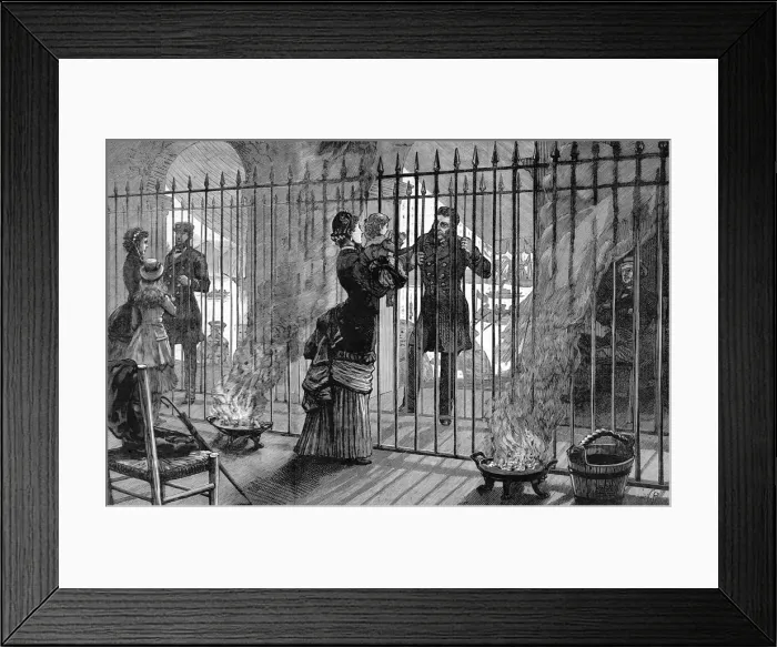 Framed Print : Cholera quarantine at Marseilles Framed Print : Cholera quarantine at Marseilles