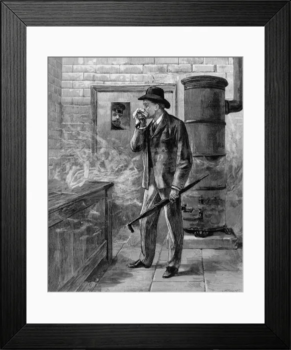 Framed Print : Cholera in Hamburg Framed Print : Cholera in Hamburg