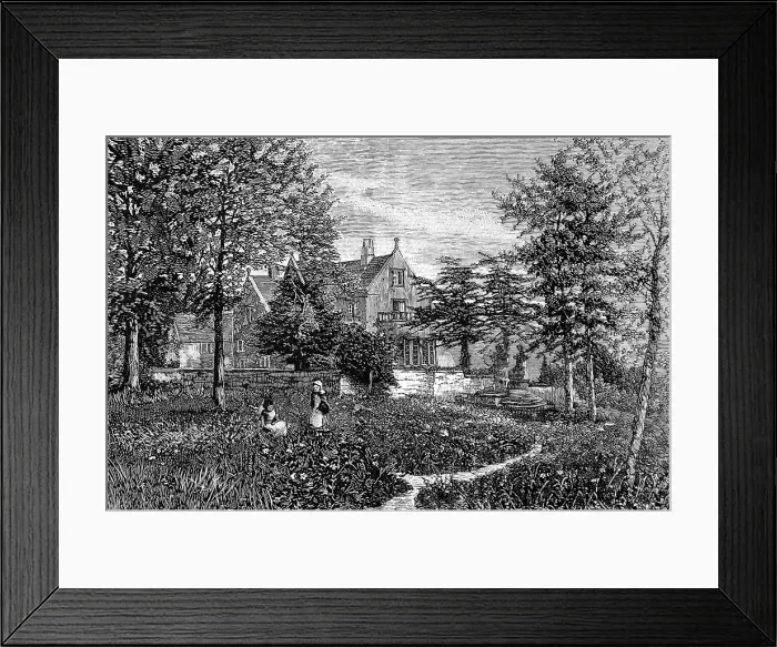 Framed Print : Lea Hurst, home of Florence Nightingale Framed Print : Lea Hurst, home of Florence Nightingale