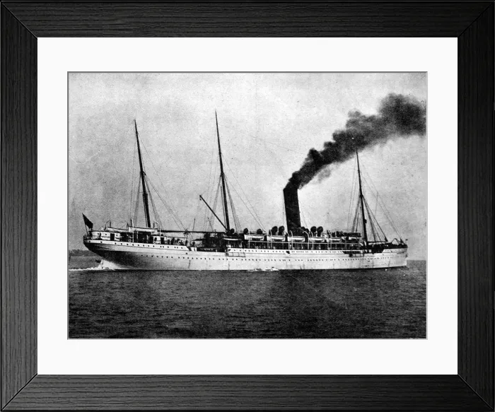 Framed Print : RMS Carisbrook Castle, 1898 Framed Print : RMS Carisbrook Castle, 1898