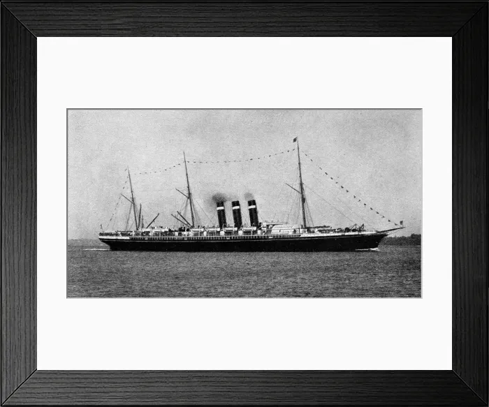 Framed Print : SS New York, 1898