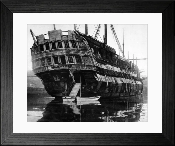 Framed Print : HMS Implacable, 1920