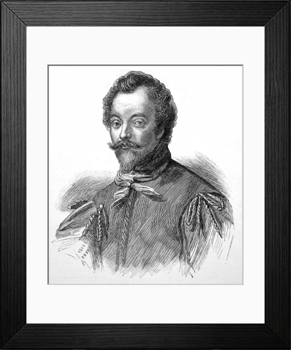 Framed Print : Sir Francis Drake (1542-1596) Framed Print : Sir Francis Drake (1542-1596)