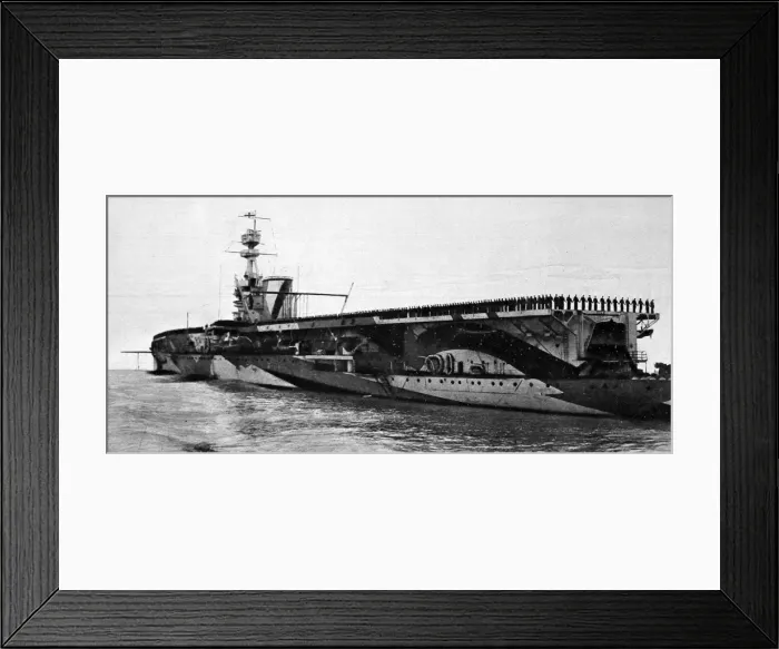 Framed Print : HMS Furious, 1918 Framed Print : HMS Furious, 1918