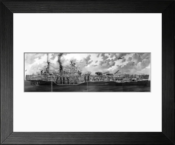 Framed Print : HMS Nelson, 1930 Framed Print : HMS Nelson, 1930