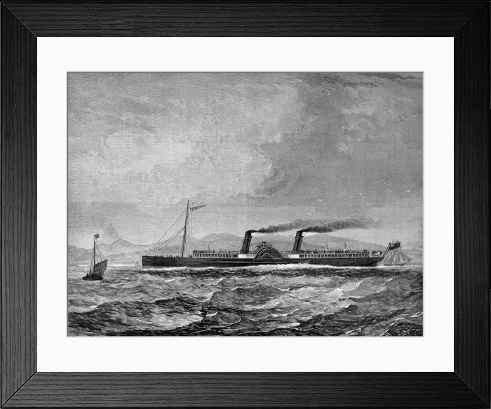 Framed Print : SS Lord of the Isles, 1877 Framed Print : SS Lord of the Isles, 1877