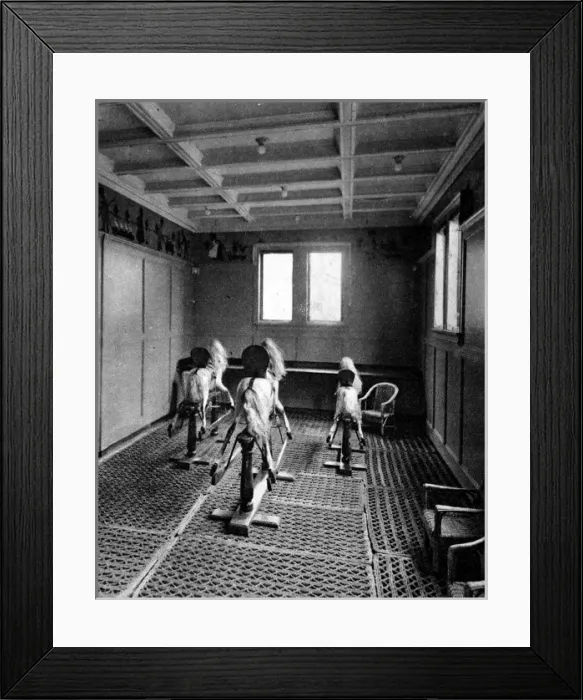 Framed Print : The Childrens Playroom, R. M. S. P. Almanzora, 1920 Framed Print : The Childrens Playroom, R. M. S. P. Almanzora, 1920