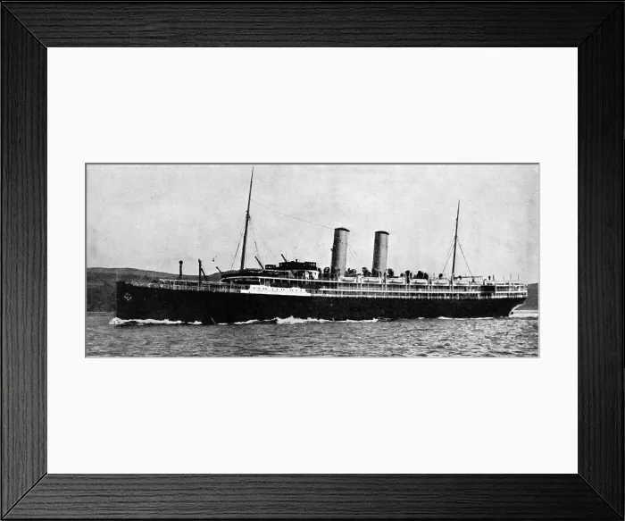 Framed Print : SS Orsova, 1909