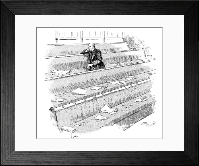 Framed Print : Mr. Meagher, MP, in the House of Commons, 1906