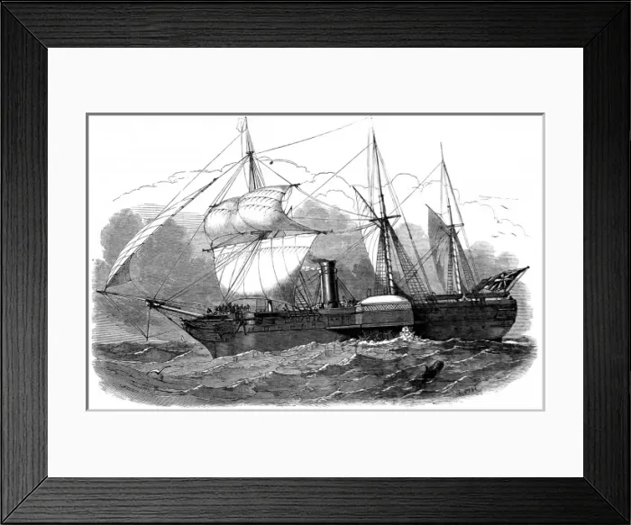 Framed Print : RMS Forth, 1849