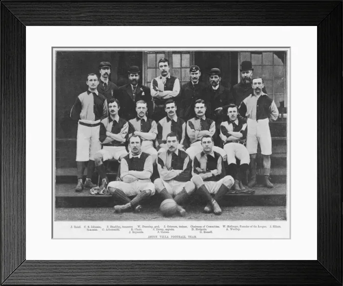 Framed Print : Aston Villa F. C in 1894 Framed Print : Aston Villa F. C in 1894