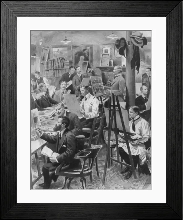 Framed Print : The Making of the Illustrated London News: How the paper is Framed Print : The Making of the Illustrated London News: How the paper is