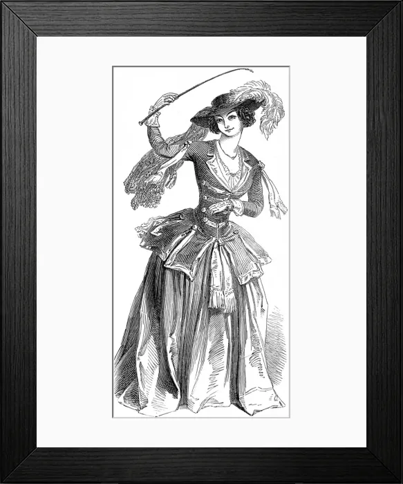 Framed Print : Mrs. Nisbett as Constance in The Love Chase Framed Print : Mrs. Nisbett as Constance in The Love Chase