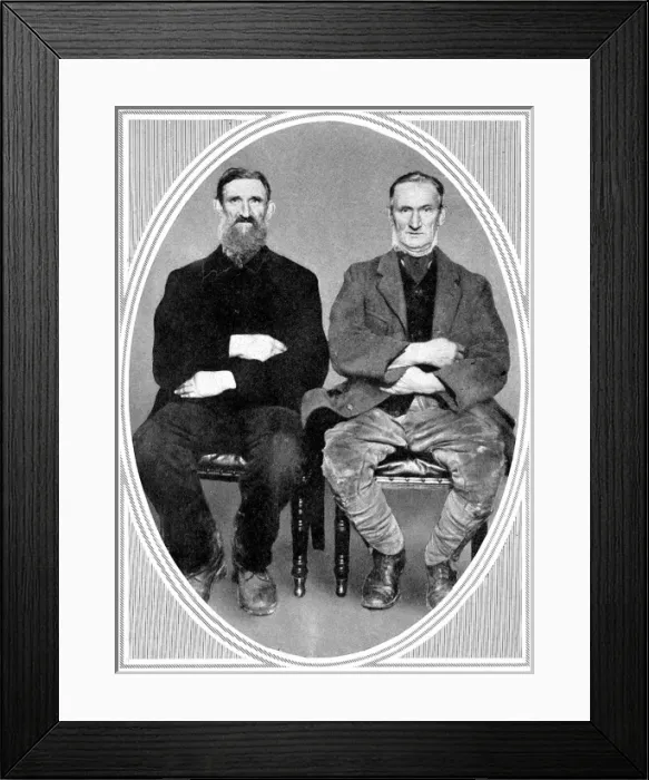 Framed Print : The Labourer and his hire-types from agricultural counties Framed Print : The Labourer and his hire-types from agricultural counties