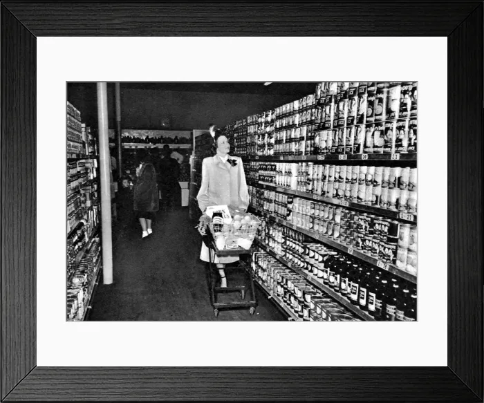 Framed Print : Household shopping without tears Framed Print : Household shopping without tears