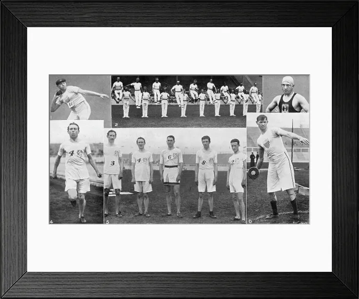Framed Print : The Olympic Games - London, 1908