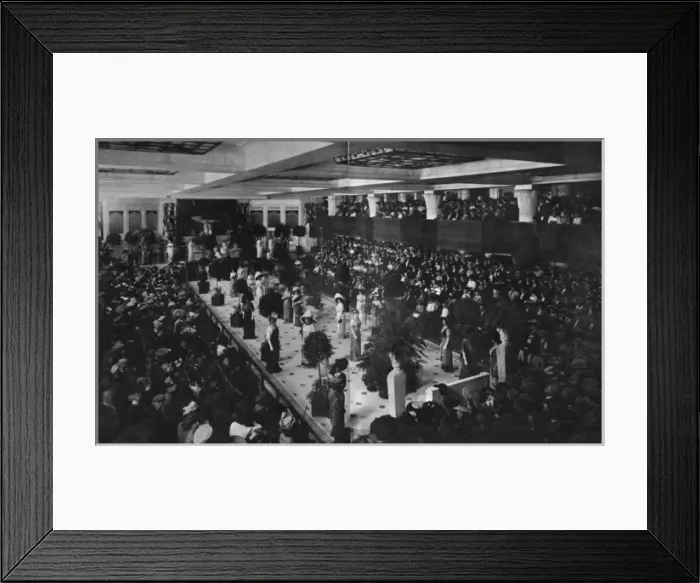 Framed Print : Fashion parade in Philadelphia, 1910
