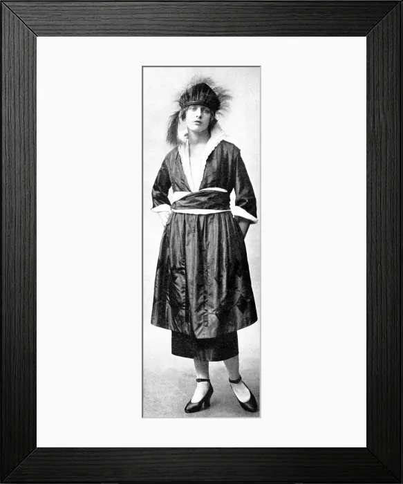 Framed Print : A Gown for the Races, 1920 Framed Print : A Gown for the Races, 1920