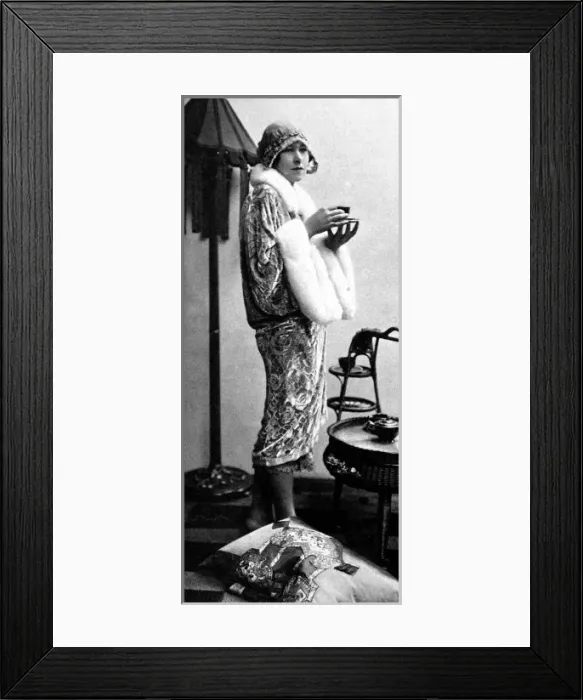 Framed Print : Winter fashion for 1927 Framed Print : Winter fashion for 1927