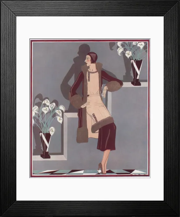 Framed Print : Tatler fashions for September 1930 Framed Print : Tatler fashions for September 1930