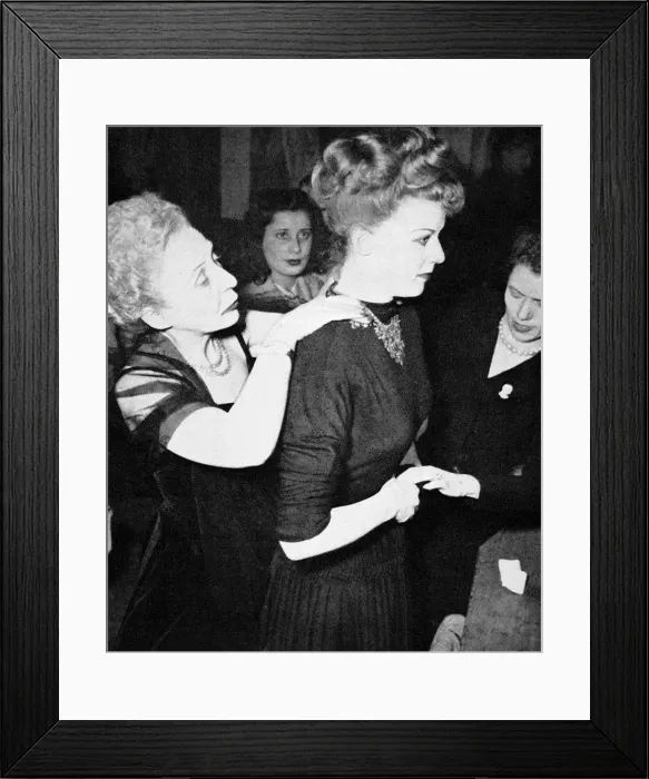 Framed Print : Maggy Rouff Spring Fashion Show, 1948 Framed Print : Maggy Rouff Spring Fashion Show, 1948