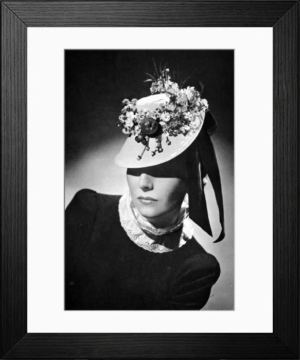 Framed Print : Womens Wartime Fashion, 1940