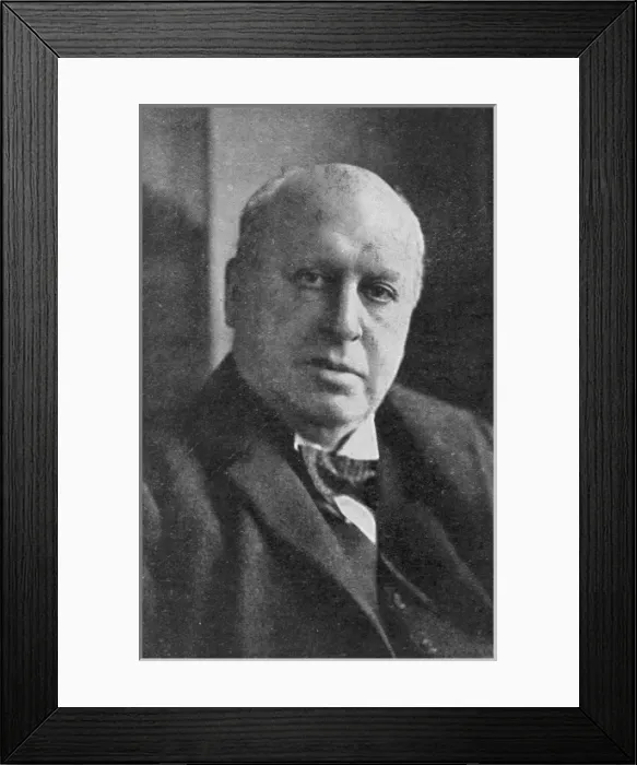 Framed Print : A photograph of the writer Henry James Framed Print : A photograph of the writer Henry James