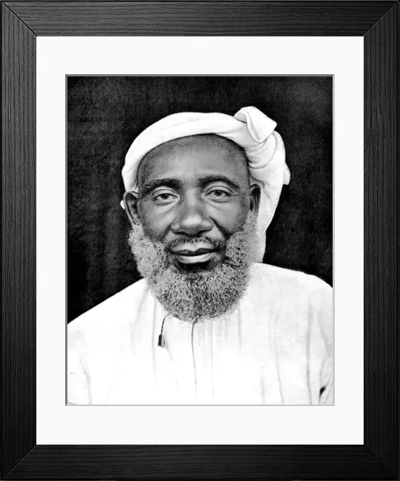 Framed Print : Tippoo Tib (1837-1905) Framed Print : Tippoo Tib (1837-1905)