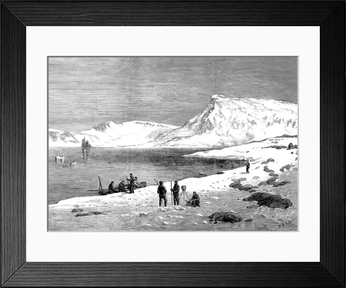 Framed Print : The Dutch Arctic Expedition at Zeeuwsche Uitkyk, North Spitz Framed Print : The Dutch Arctic Expedition at Zeeuwsche Uitkyk, North Spitz