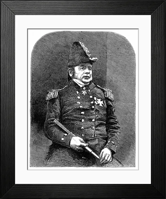 Framed Print : Captain Sir John Franklin (1786-1847)