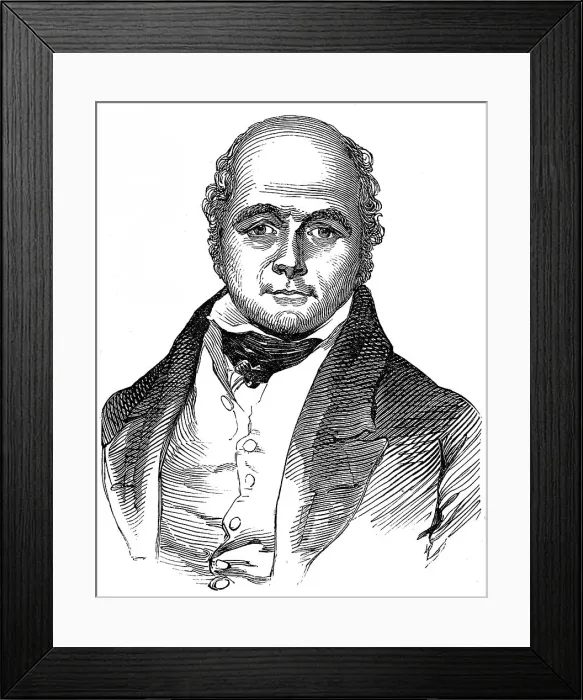 Framed Print : Captain Sir John Franklin Framed Print : Captain Sir John Franklin